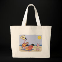 Beach Pelican Tote Bag bags