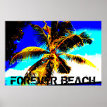 Beach Photo "Forever Beach" Posters