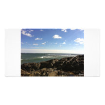 beach picture card