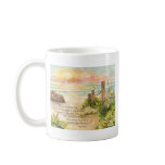 Beach Posts Sunrise-Psalm 139 8x10 Coffee Mug