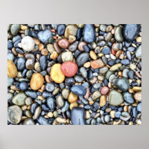 Beach Rocks Poster