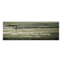 Beach Runner Business Cards