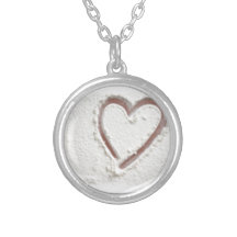 Beach Sand Heart Valentine Jewelry
