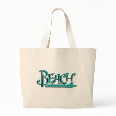 Beach sand-n-surf bags by Imaginechest