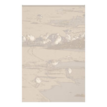 Beach Sand Pipers Art Stationery