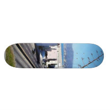 Beach Santa Monica Ocean Skate Board Deck
