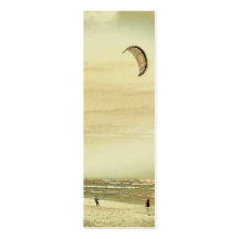 Beach Scene Custom Bookmark Business Card