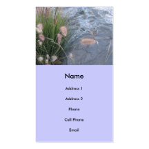 Beach Scene - Customized Business Card Template