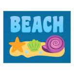 Beach Seashells Letterhead