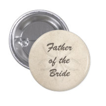 Beach Serenity Father of the Bride Button