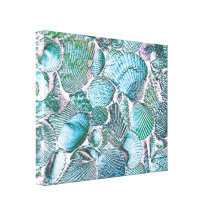 Beach Shells And Conch  Stretched Canvas Print