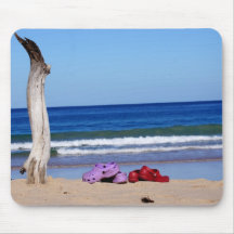 Beach Shoes Mousemat