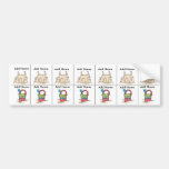 Beach Sippy Cup Labels Bumper Stickers