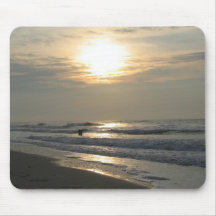 Beach Sunrise II Mouse Mats