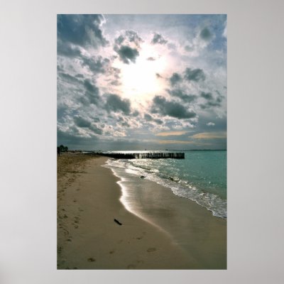 Beach Sunset Posters by peach0121