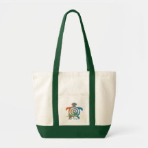 Beach-sunset-turtle Canvas Bag