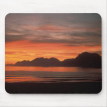 Beach sunsets mousepads
