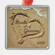 Beach Theme First Christmas Ornament