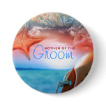 "Beach theme" groom wedding tropical cruise Buttons