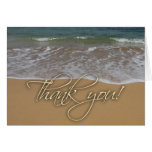 Beach theme Thank You Card