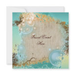 Beach theme wedding - elegant party