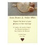 Beach Theme Wedding Invitation