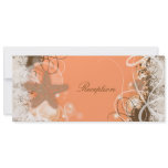 Beach theme wedding - reception card invitations