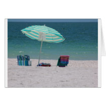 Beach time Is Near Cards
