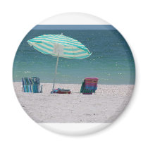 Beach time Is Near Magnet