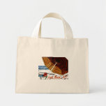 "Beach Umbrella Glow", Jones Beach, NY Totebag