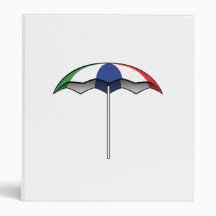 Beach Umbrella Vinyl Binders