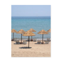 Beach Umbrellas Post Cards