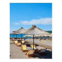 Beach vacations Postcard
