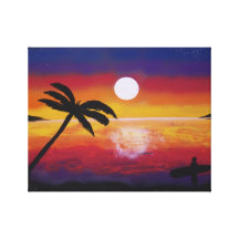 "Beach View" Artist: Thomas Anders Gallery Wrap Canvas