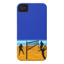Beach Volleyball iPhone 4 Case-Mate Cases