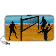 Beach Volleyball iPod Speaker