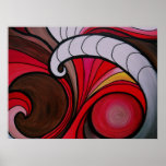BEACH WAVES POSTER