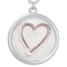 Beach Wedding/Heart of Sand Necklace