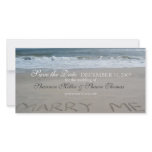 Beach Wedding Save the Date Announcement Photo Greeting Card