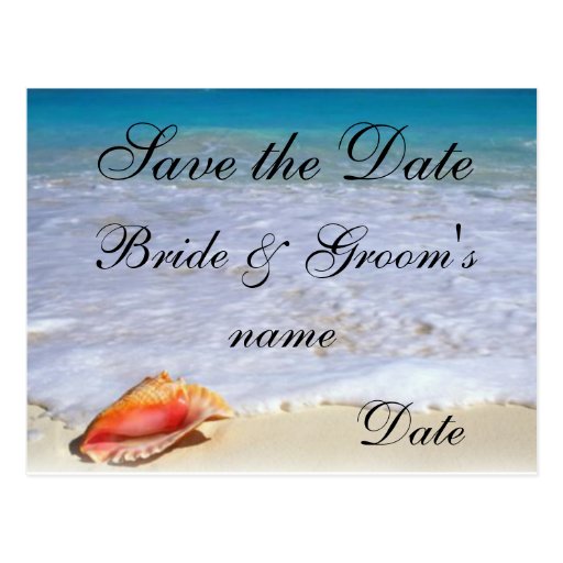 beach-wedding-theme-save-the-date-postcards-zazzle