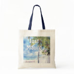 Beach Wedding Tote Bag