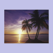 Beaches at Negril, Jamaica 3 postcards