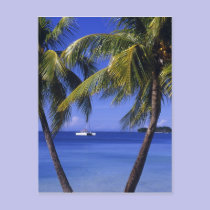 Beaches at Negril, Jamaica postcards