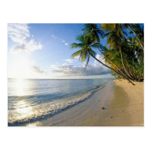beaches postcard