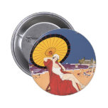 Beachside Pinback Button