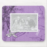 Beachwalker Collage - Starfish purple Mouse Pad