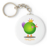 Bead Chick - Green Keychain