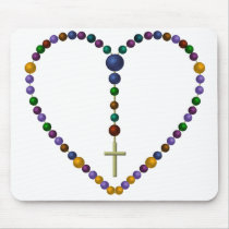 Bead Rosary #1 Mousepads