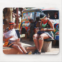 Bead Workers Mousepad