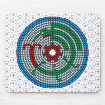 Beaded Hummingbird Mouse Pads